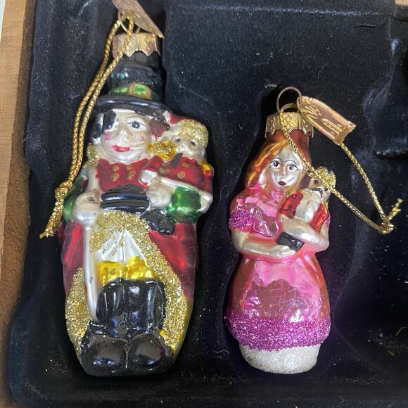 Vtg Thomas Pacconi Classics 2004 The Nutcracker Set of 5 Glass Ornaments READ - Picture 2 of 10